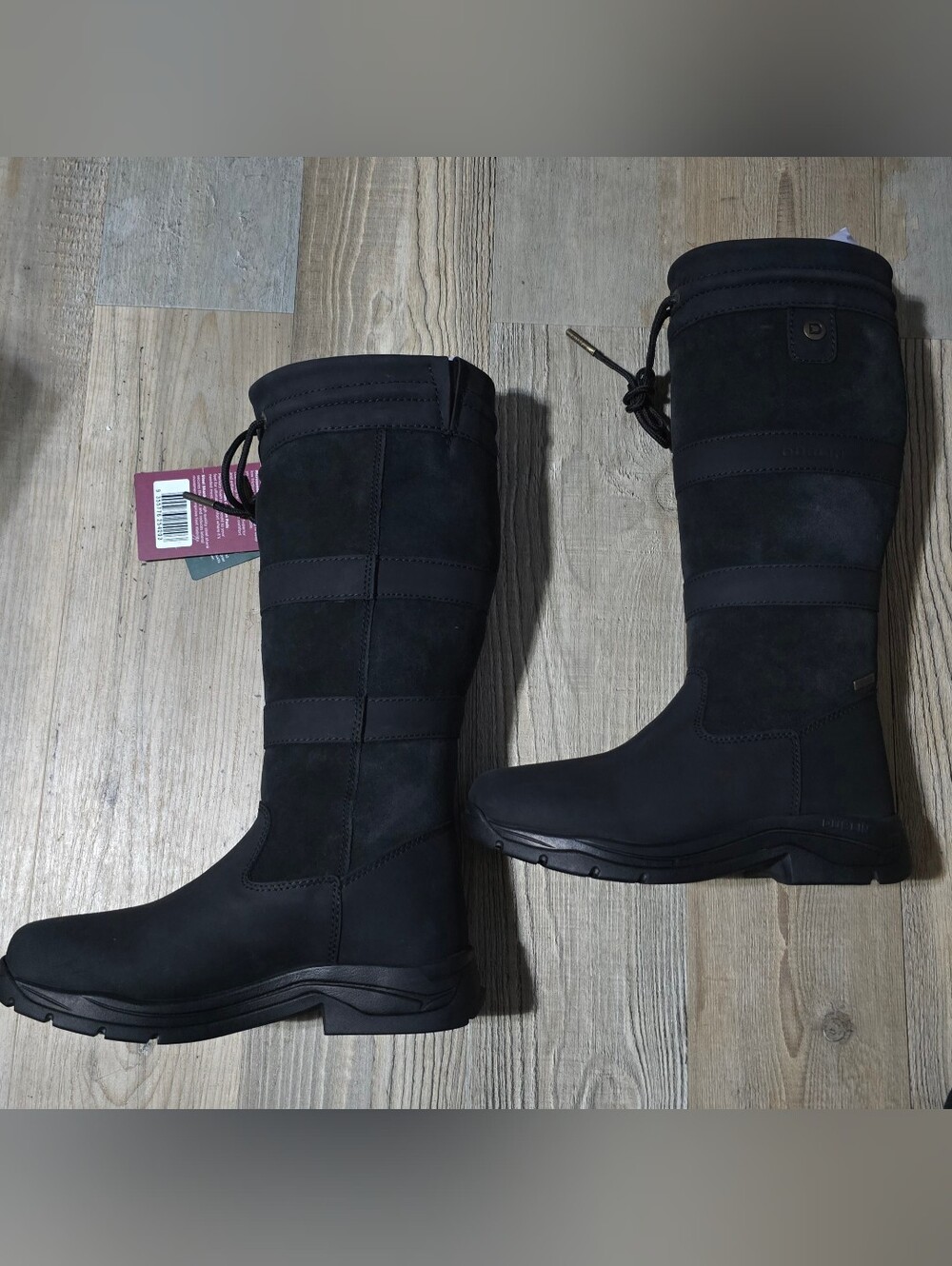Dublin Womens River IV Horse Riding Boots Size 8